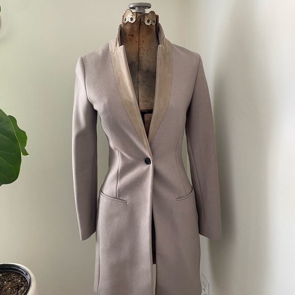 NWT All Saints Leni Coat - Picture 4 of 7